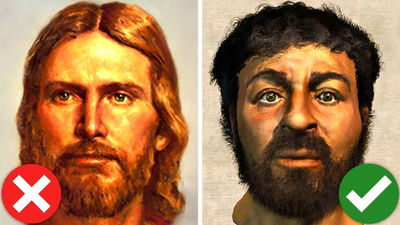 Jesus the Christ, by Del Parson & Depiction by Richard Neave via the BBC Library