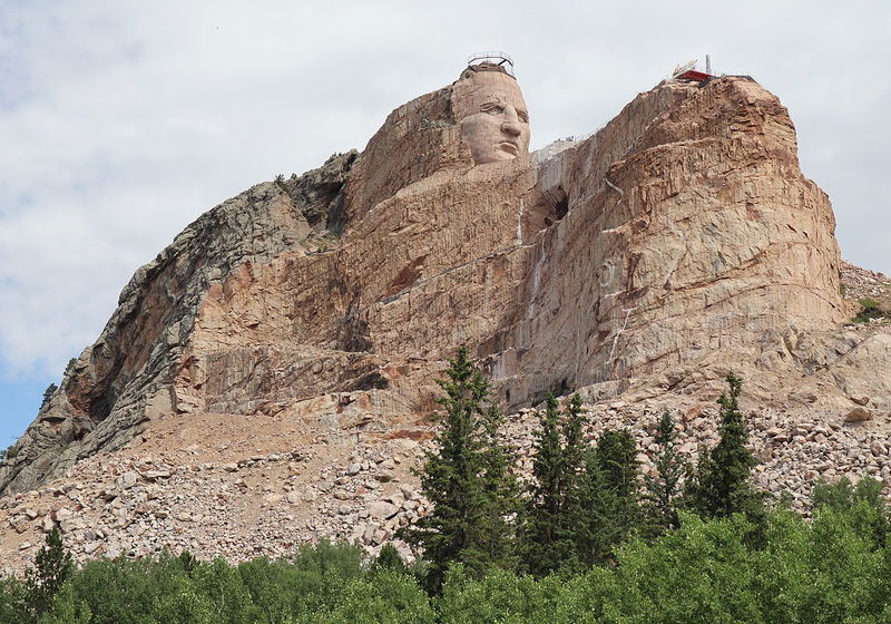 CrazyHorsesculpture