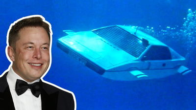 Elon musk james bond car