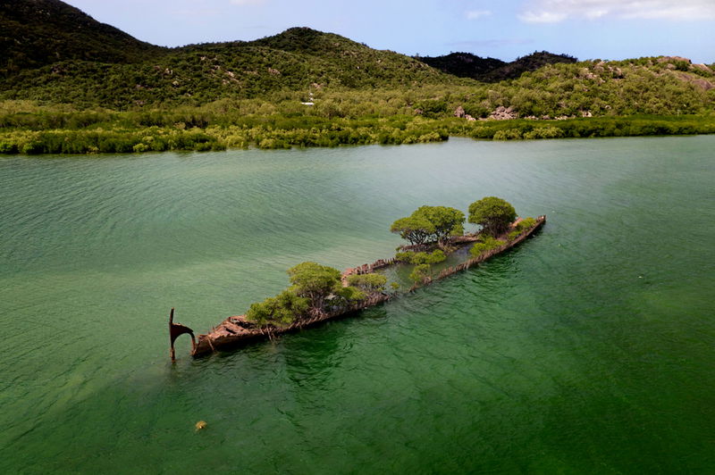 Wreck of ship Magnetic Island