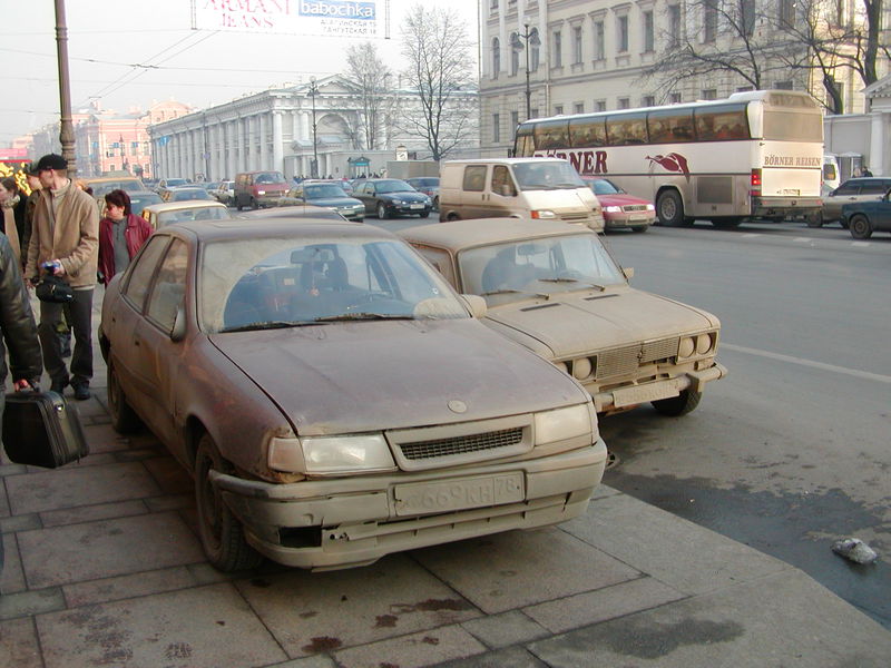 dirty car