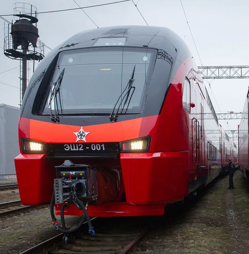 Russian Eurasia Stadler KISS Train