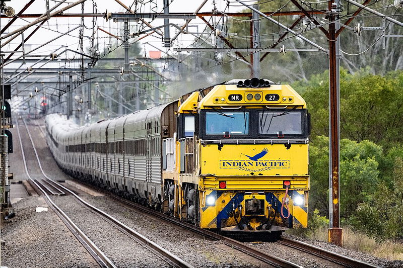 Indian Pacific Train in Australia