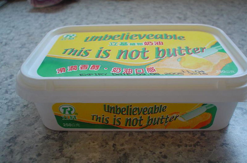 Unbelievable This is not butter