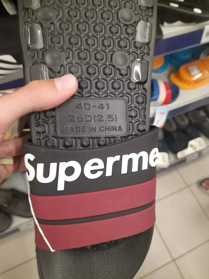 Supreme Knock-off Sandals, Superme Sandals in China