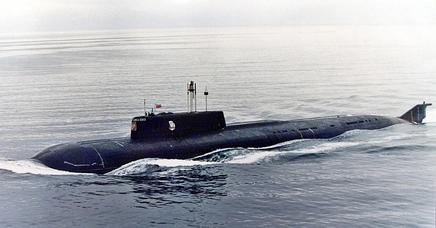 K-141 Kursk Russian submarine