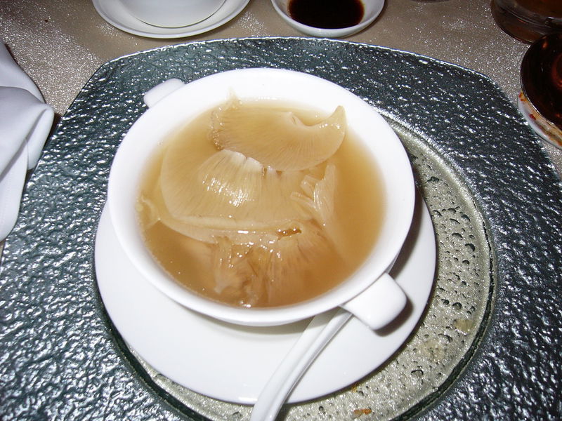 Shark fin soup in China