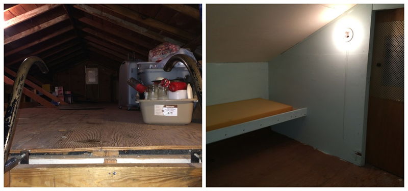 Creepy Room in Attic