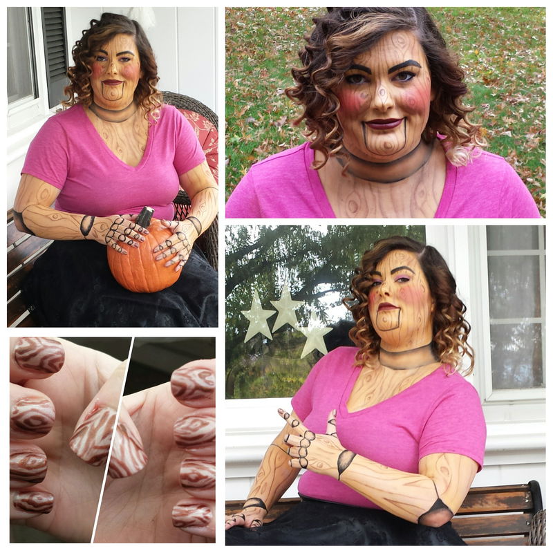 wooden doll halloween costume