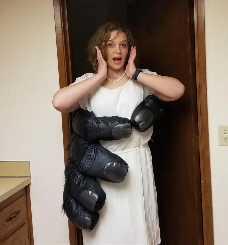 King Kong-themed Halloween costume