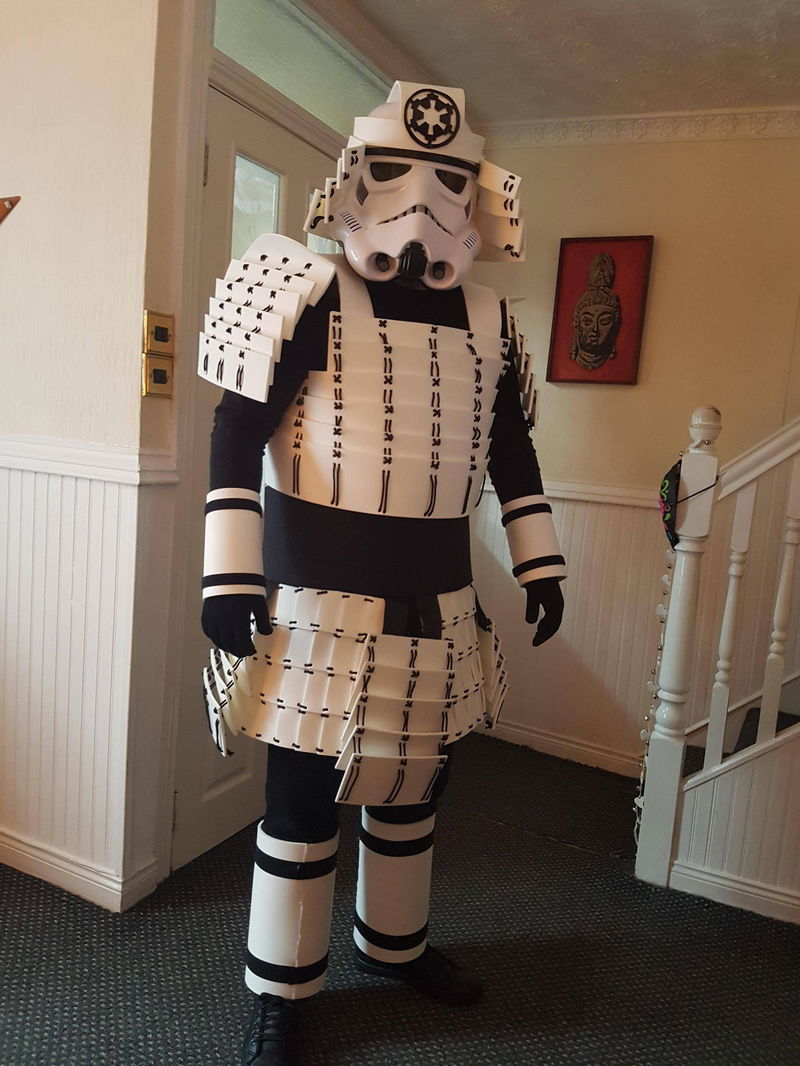 samurai stormtrooper halloween costume