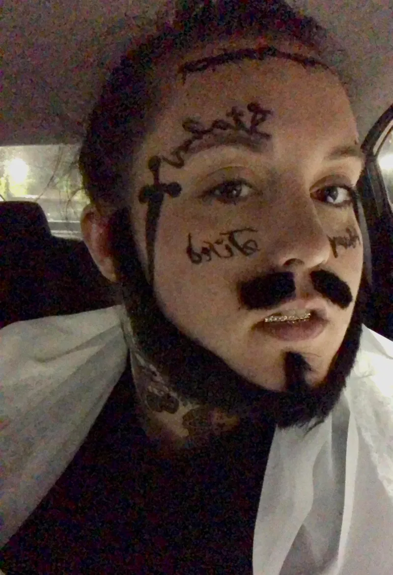 ghost malone halloween costume