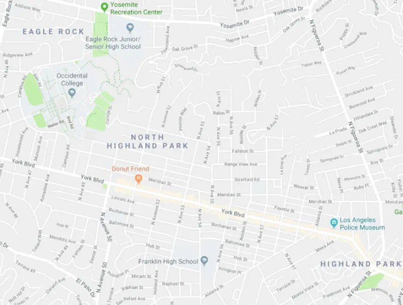 Google Showing Fake Neighborhood