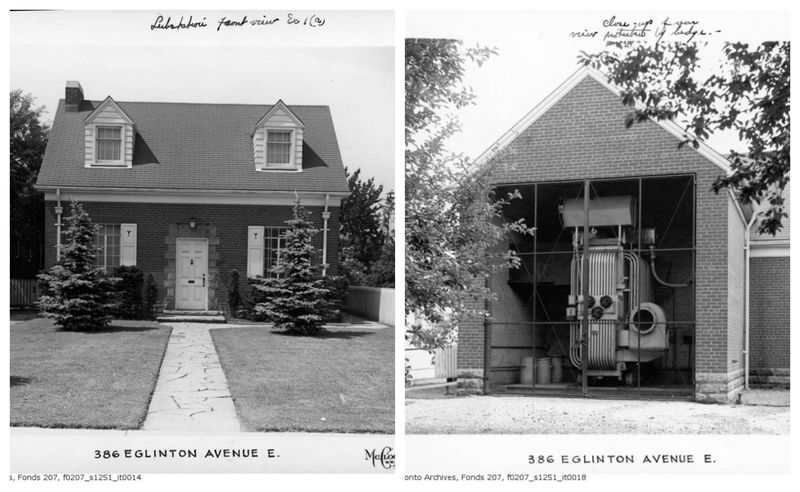 Hydro Substation, 386 Eglinton Avenue East