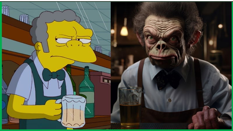 Moe Szyslak realistic image