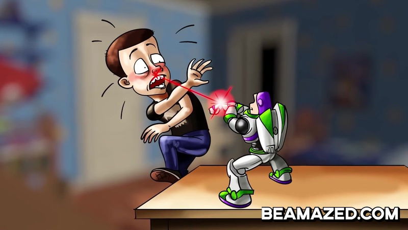 Buzz Lightyear laser