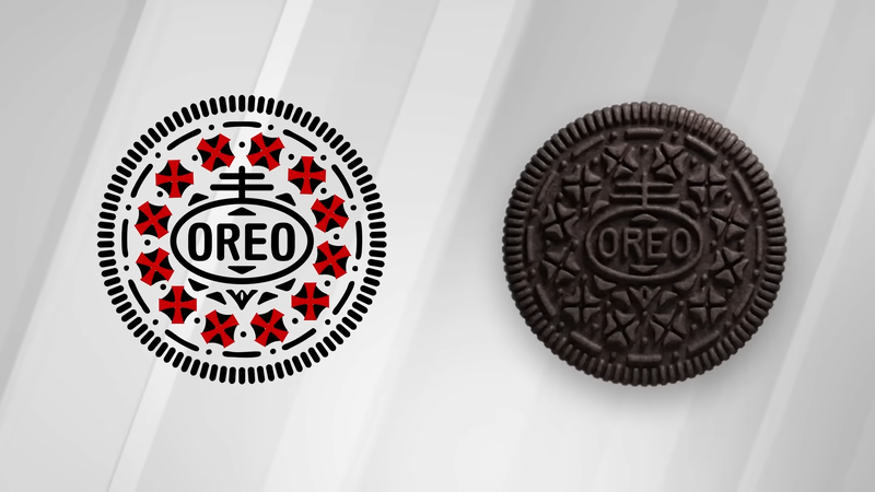 Cross Pattee on oreo