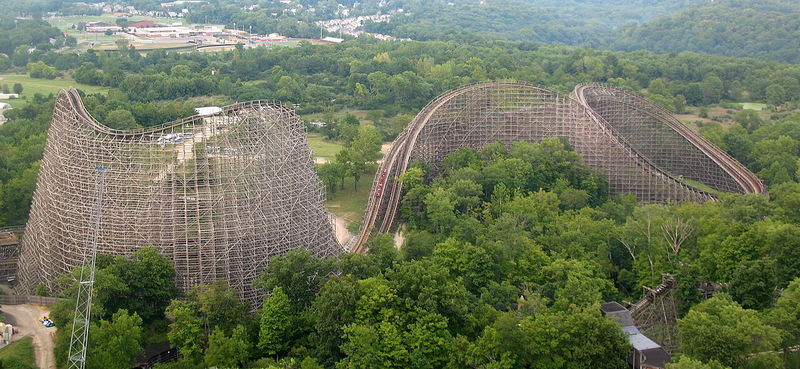 Son of beast roller coaster layout