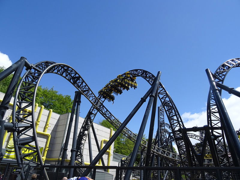 The Smiler in Alton Towers