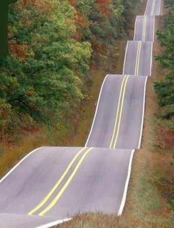 Oklahoma Roller Coaster Road