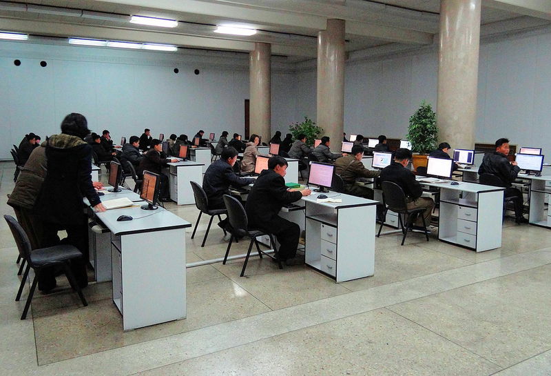 North Korean People Using Internet Kwangmyong