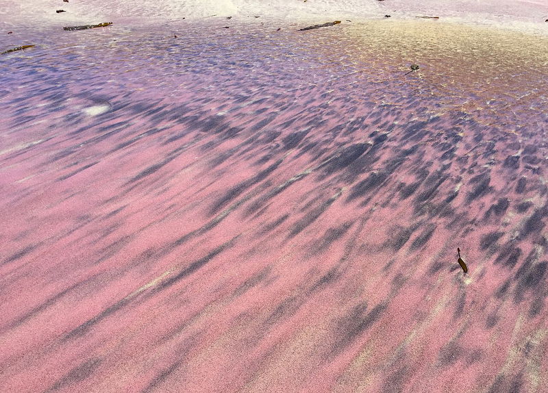 Pfeiffer Beach purple sand