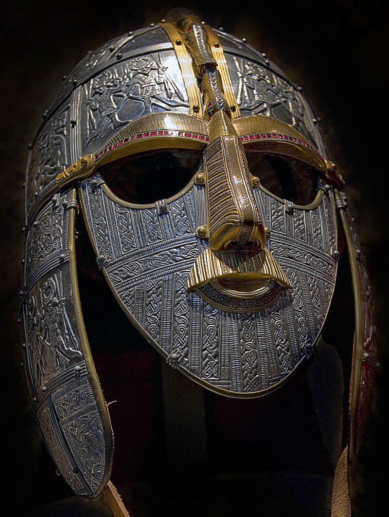 Helmet found at Sutton Hoo