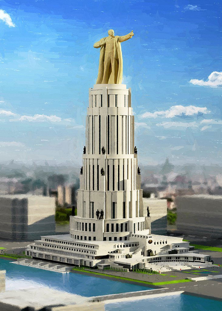 Palace of the Soviets 3d blender