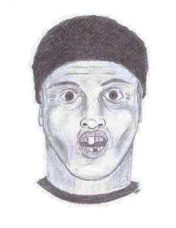 Bucktoothed Burglar police sketch