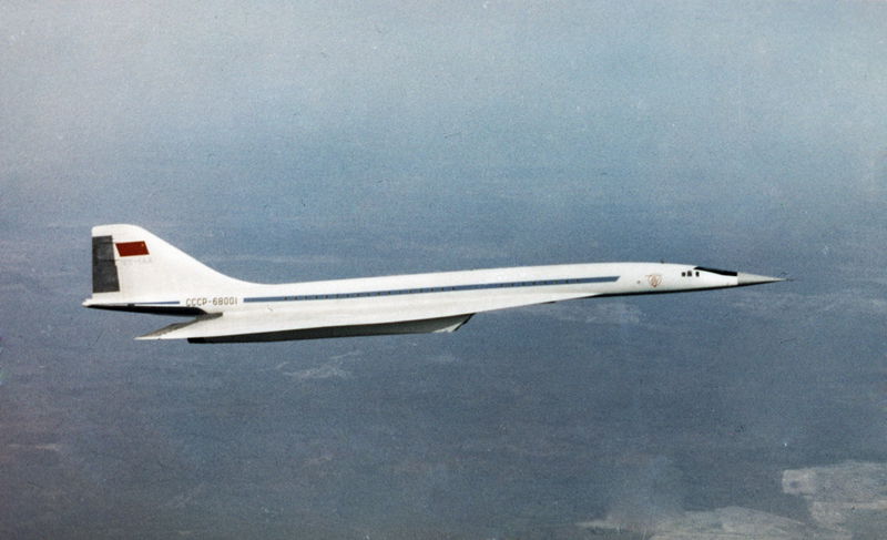 the Tu-144, RIAN archive 566221 Tu-144