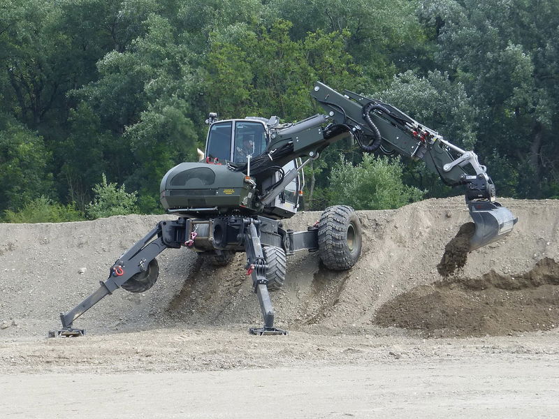 Schreitbagger Kaiser SX, The Spider Excavator