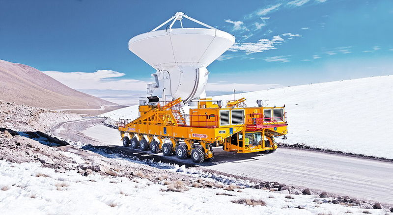 Scheuerle Fahrzeugfabrik Antennentransporter Otto