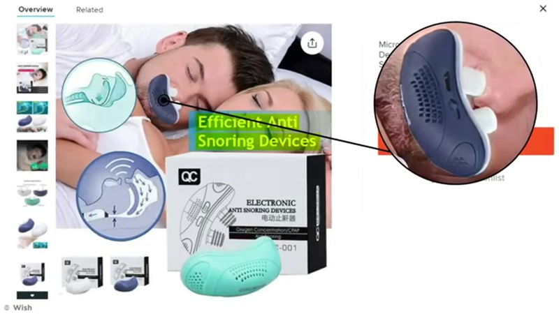 Anti Snoring Device from wish