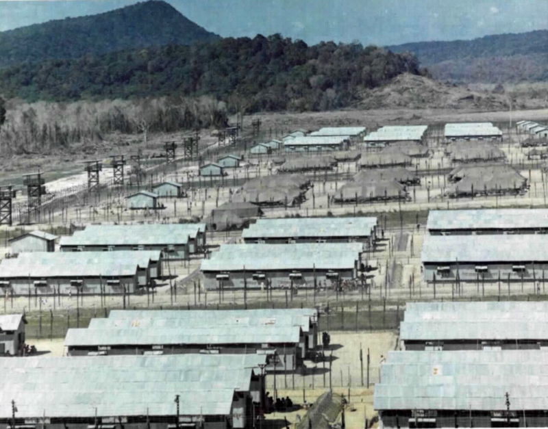 The central POW camp at Phu Quoc