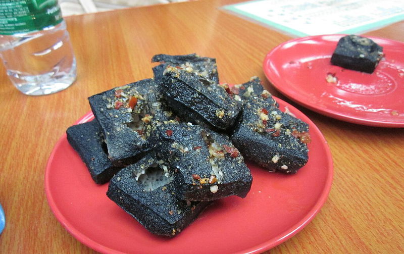 Stinky tofu