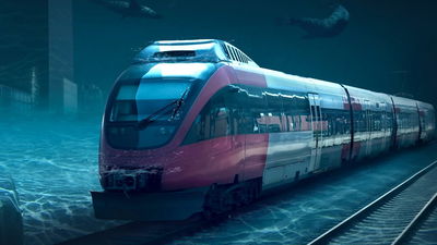 Why Dubai Built An UNDERWATER Train