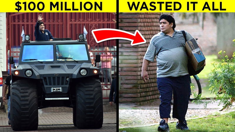 Diego Maradona wasted it all