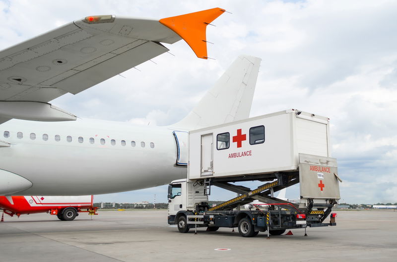 Aircraft Ambulifts for Special Assistance to Board 