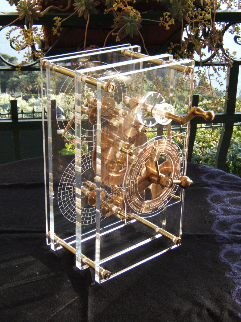 Antikythera Mechanism Reconstructed Front Panel