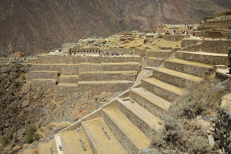 Ollantaytambo Incan Site in Peru