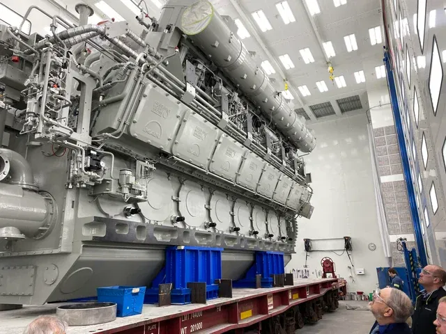 MAN 48/60 Engine Largest Diesel Engine in America