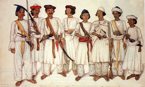 Gurkha Soldiers Against British East India Company