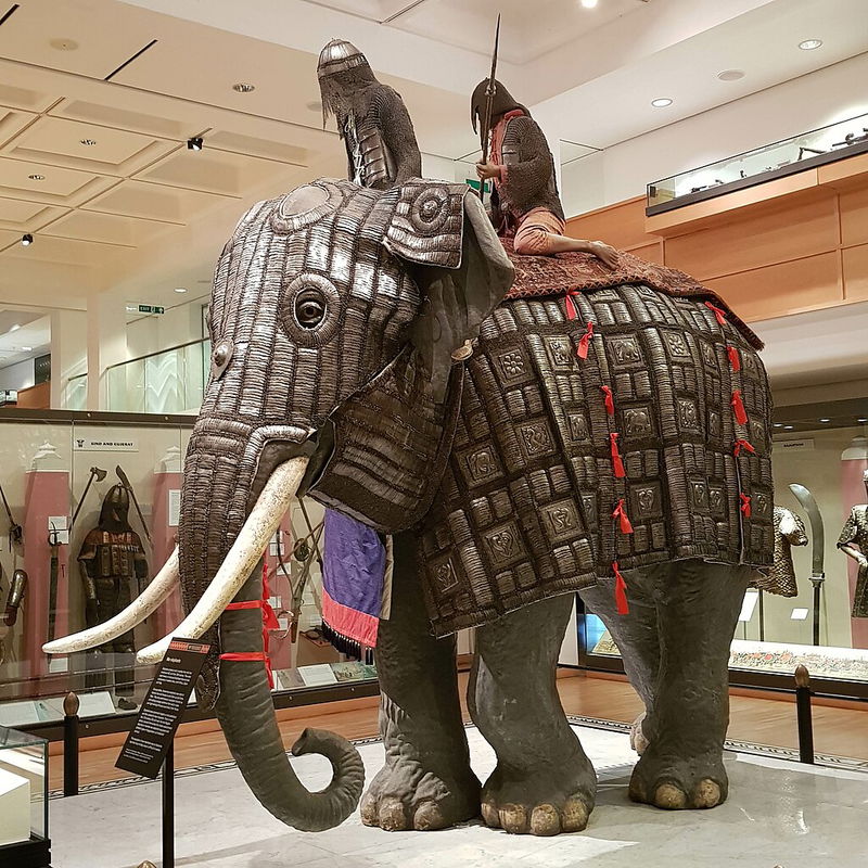 Elephant armor in India